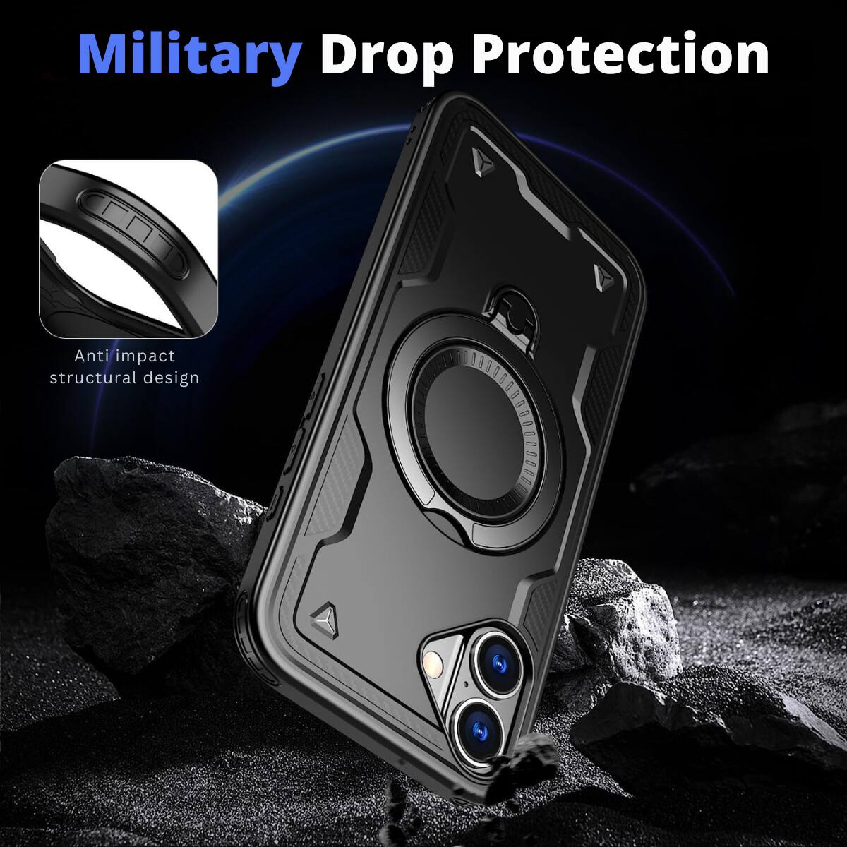 Military Drop Protection
Anti impact structural design