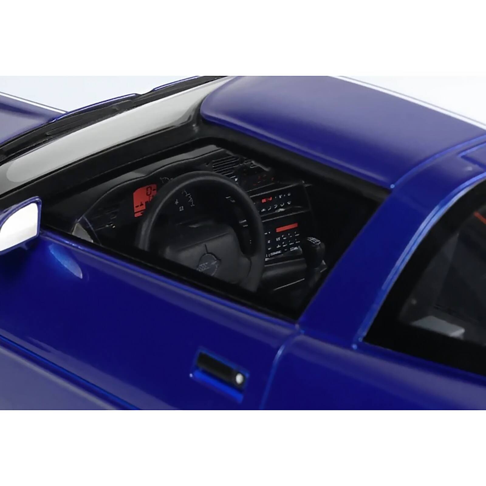 Alt View 2. GT Spirit - 1996 Chevrolet Corvette C4 Grand Sport Blue Metallic with White Stripe 1/18 Model Car by GT Spirit.