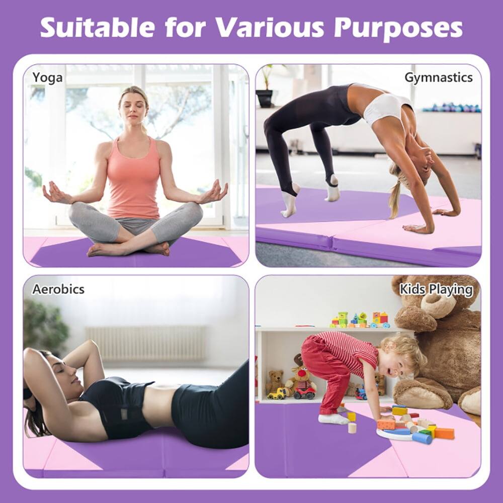 Suitable for Various Purposes  
Yoga  
Gymnastics  
Aerobics  
Kids Playing