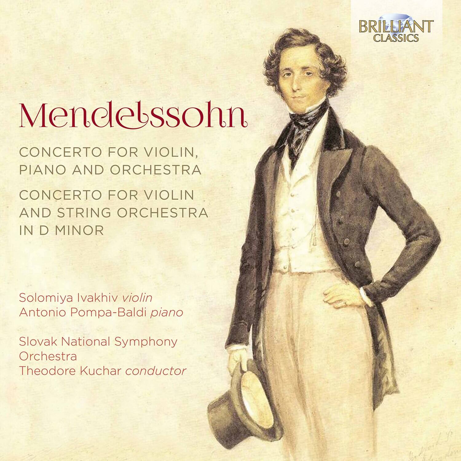 Mendelssohn / Ivakhiv / Kuchar - Concerto for Violin   - COMPACT DISCS [CD]