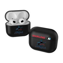 Keyscaper - Miami Marlins Miami Marlins Insignia 1st Gen AirPods Pro Case Cover - No Size - Black