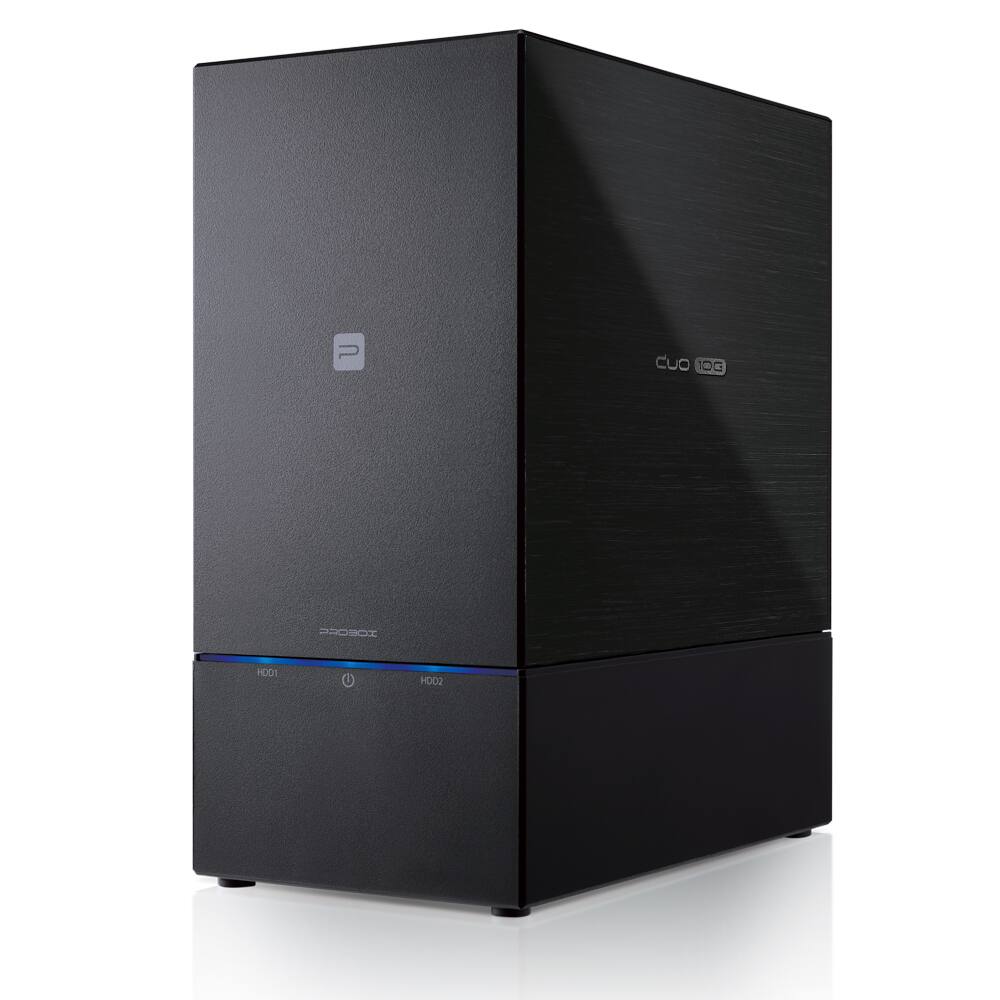 Mediasonic - PRORAID 2 Bay 3.5" & 2.5" SATA Hard Drive Enclosure DAS - USB 3.2 Gen 2 10Gbps Type C USB-C