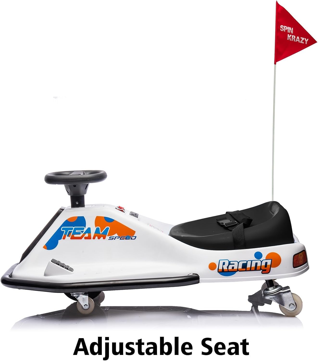 Maxxis Merch 24V Electric Drift Kart for Kids, 360° Spinning Ride On ...