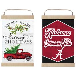 Jardine - Alabama Crimson Tide 12" x 20" Reversible Banner Sign - White