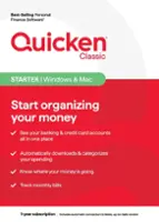 Quicken Classic Starter 1-Year Subscription - Mac OS, Windows, Android, Apple iOS - Front_Zoom