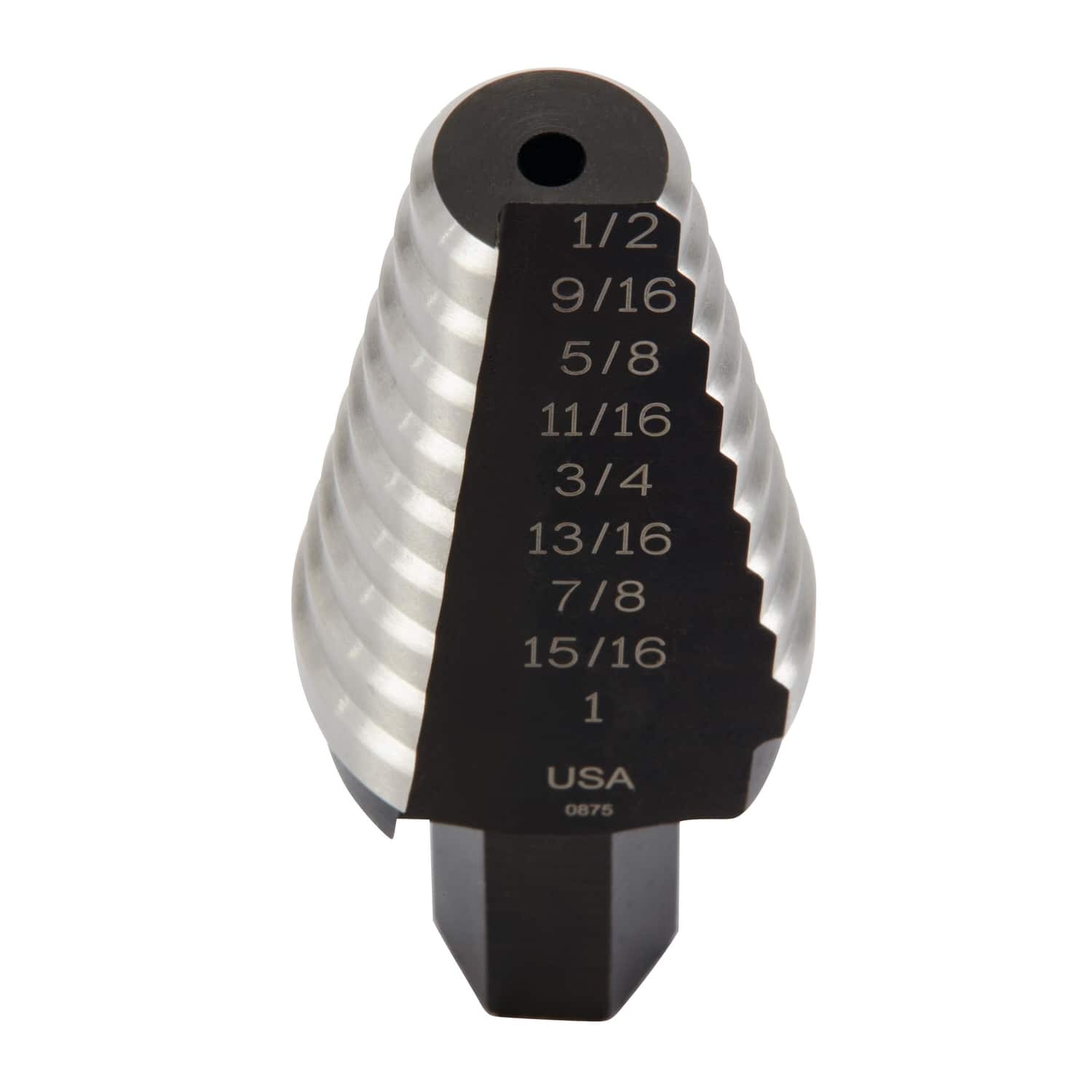 Irwin - Unibit 6  L High Speed Steel Step Drill Bit Square Shank 1 pc