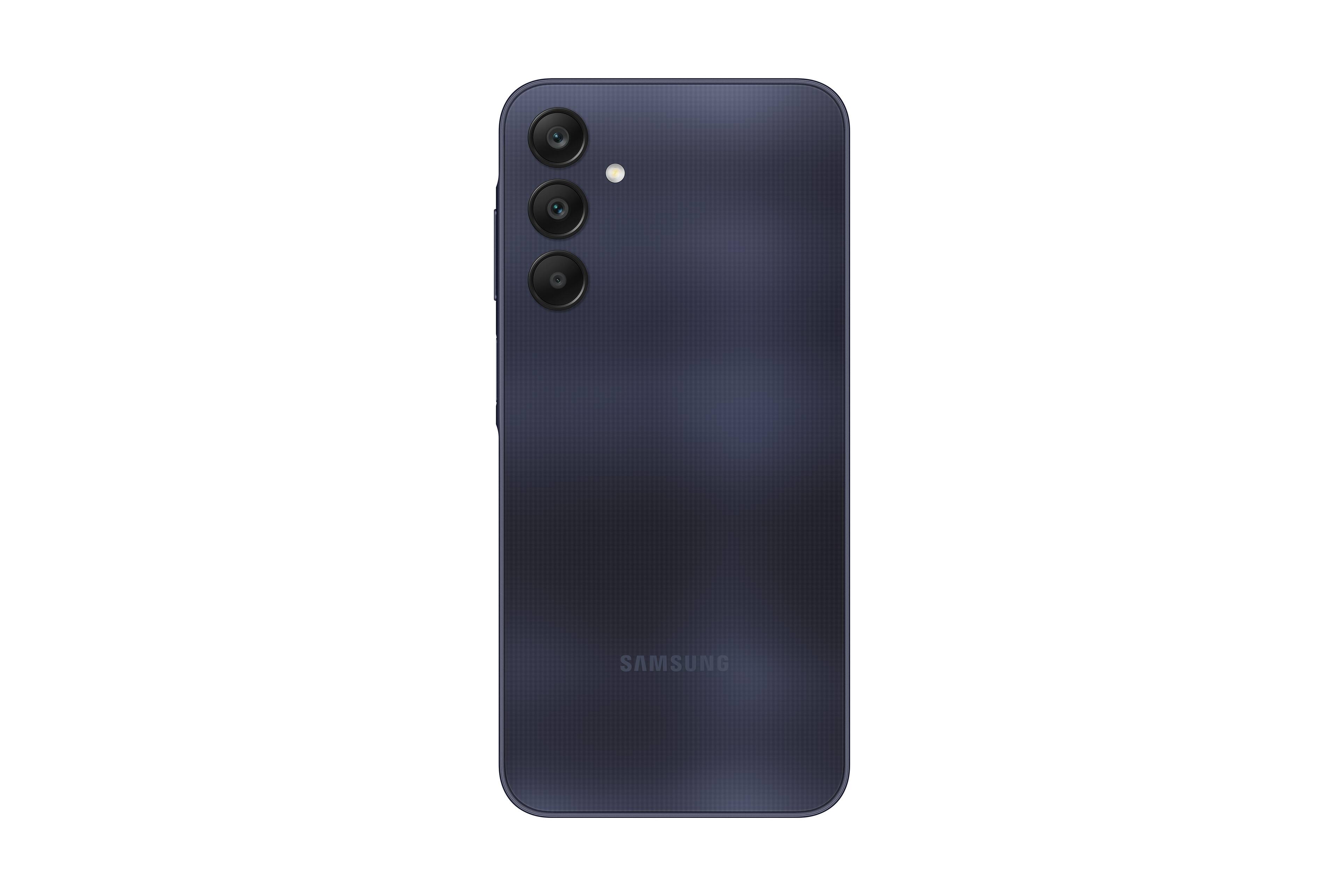 Back. Boost Mobile - Boost Mobile Samsung Galaxy A25 128 GB Black - Prepaid Smartphone - Blue Black.