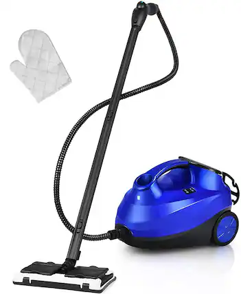 Front. SKONYON - 2000W Steam Cleaner with 1.5L Tank Multi Surface Attachments High Temperature Steam and Long Run Time - Blue.