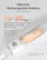 500mAh Rechargeable Battery
Upgraded Capacity
15-30 Days
Illumination frequency of 10-20 times daily for 20s each in AUTO mode
It can stay illuminated for 4-5 hours with the maximum brightness in Always-On mode
Note: Please fully charge before first use.