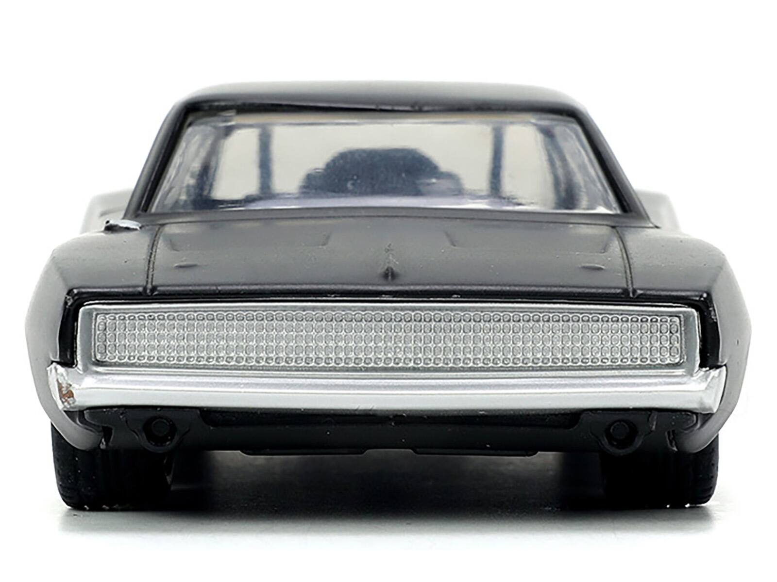 Alt View 5. Jada - 1968 Dodge Charger Widebody Matt Black w/Bronze Tail Stripe "F9" (2021) "Fast & Furious" Series 1/32 Model Car by Jada - Multicolor.