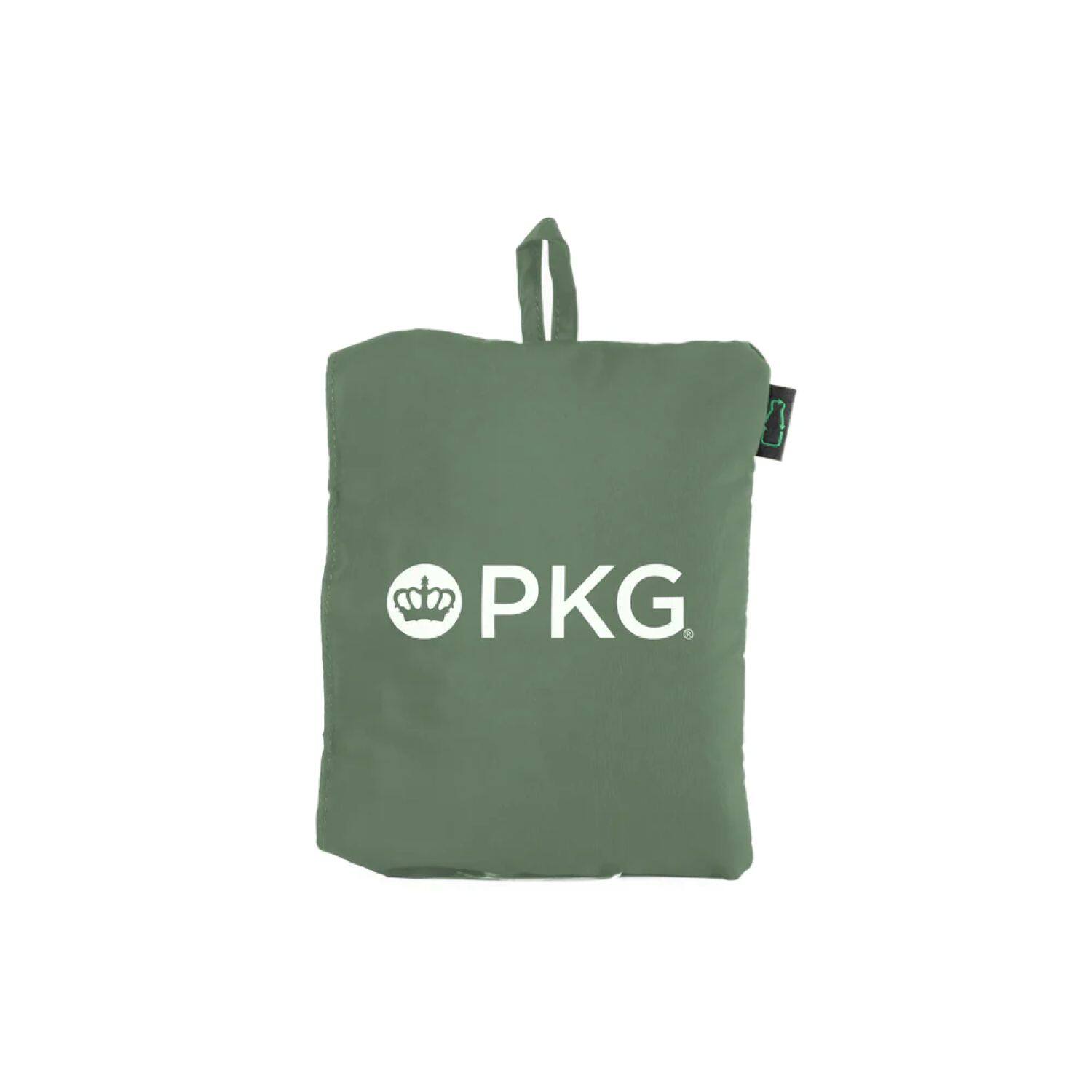 Alt View 1. PKG - Umiak Recycled Packable Duffle Bag - Green.