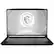 Angle. MSI - CreatorPro M16 HX C14V 16" Laptop - Intel Core i7 with 32GB Memory - 1 TB SSD - Lunar Gray, Gray.