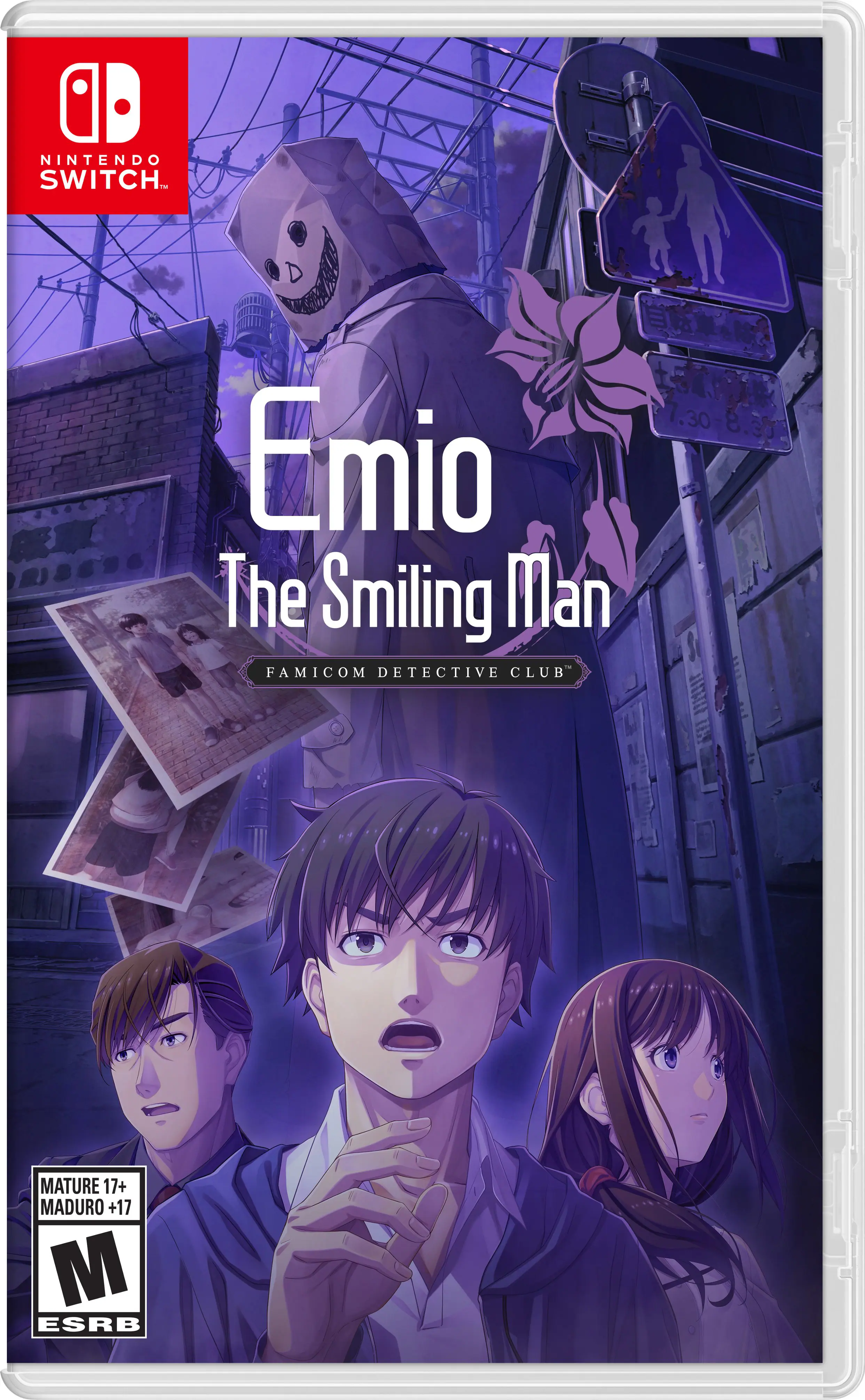 Emio – The Smiling Man: Famicom Detective Club - Nintendo Switch – OLED Model, Nintendo Switch, Nintendo Switch Lite