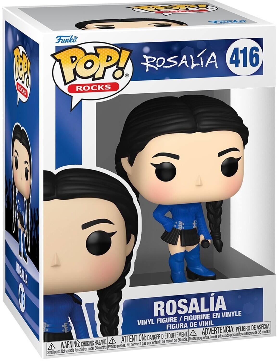 COPY Tonke  Funko 1 POP! ROSALIA 416 ROCKS ROCKS MSALIA 155 ROSALA FIGURINE EN VINYLE FIGURE / VINYL DE VINIL FIGURA PELIGRO DE ASFIXIA. TOUFFEMENT. ADVERTENCIA: para nios menores de 36 meses. DANGER D pequeas. No es adecuado HAZARD. ATTENTION: aux enfants de moins de 36 mois, Partes WARNING: CHOKING Pettes pices. Ne convient pas children under 36 months, Not suitable for Small parts.
