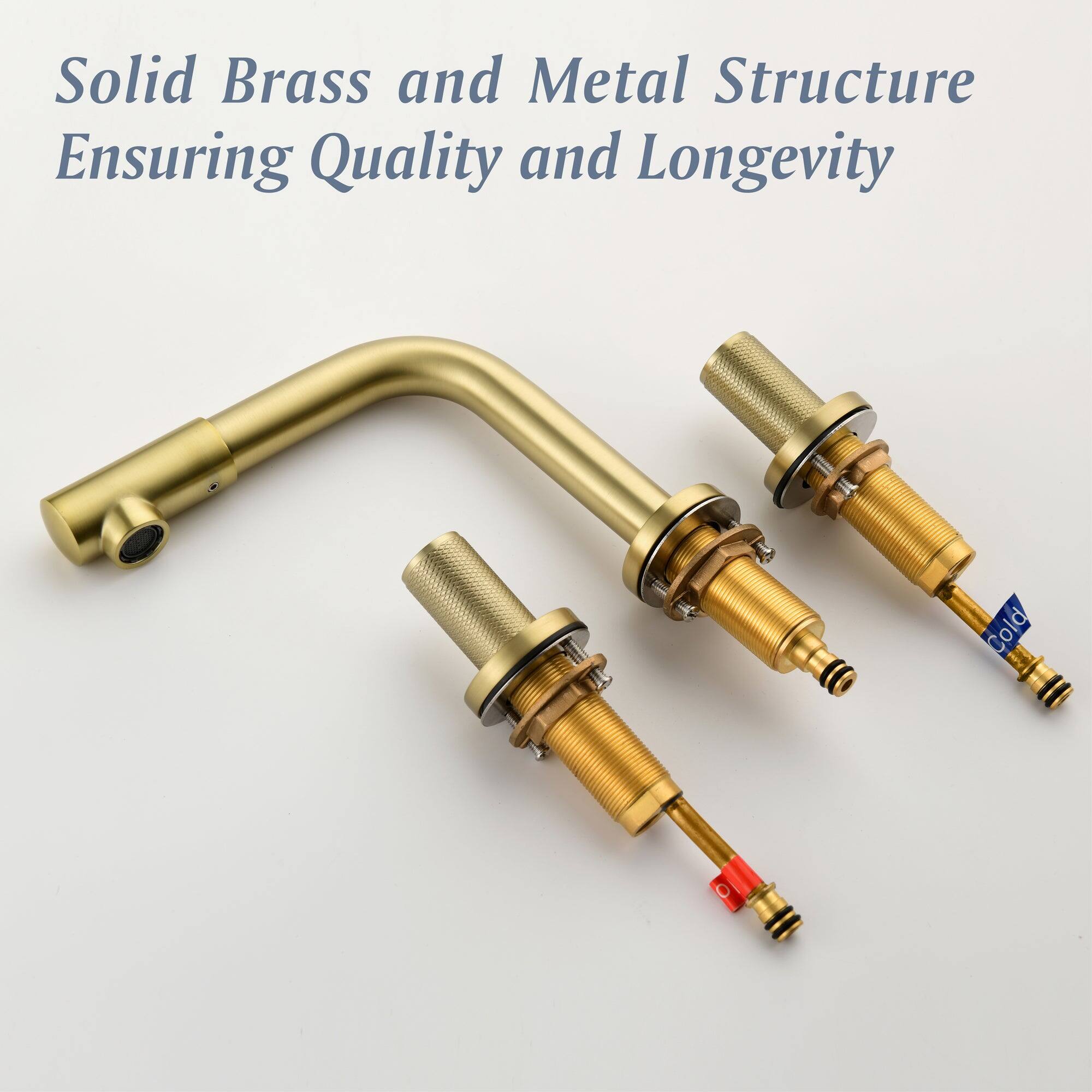 Solid Brass and Metal Structure  
Ensuring Quality and Longevity