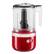 Left. KitchenAid - 5 Cup Cordless Rechargeable Chopper - Empire Red.