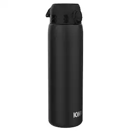 Ion8 - Single Walled Stainless Steel Water Bottle - 40oz - Black