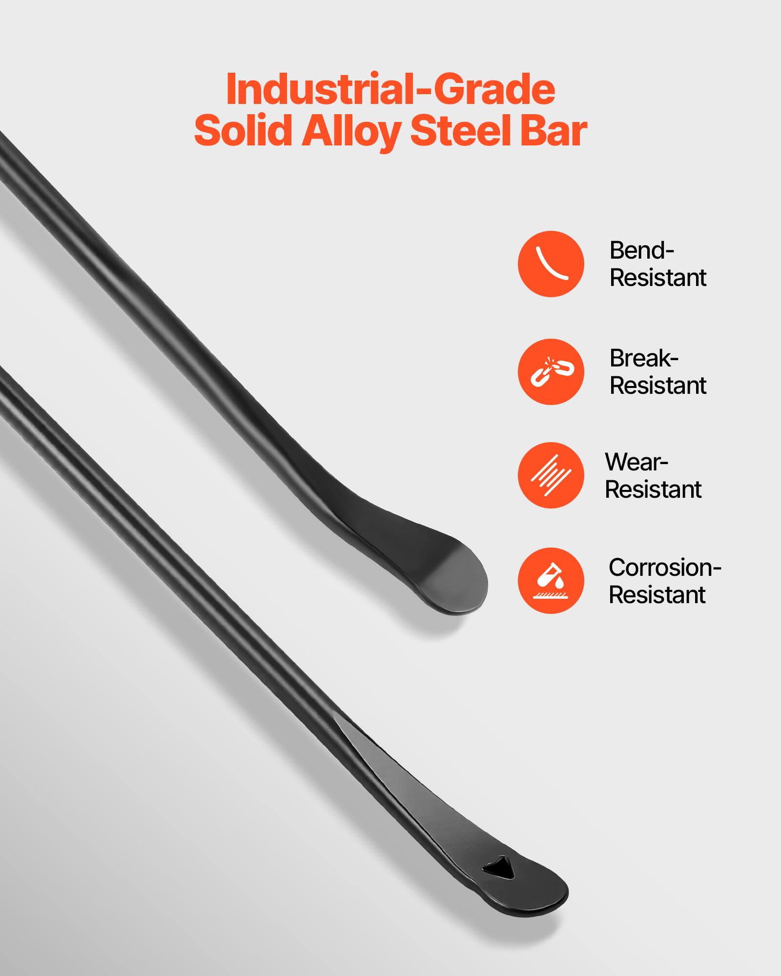 Industrial-Grade Solid Alloy Steel Bar

- Bend-Resistant
- Break-Resistant
- Wear-Resistant
- Corrosion-Resistant