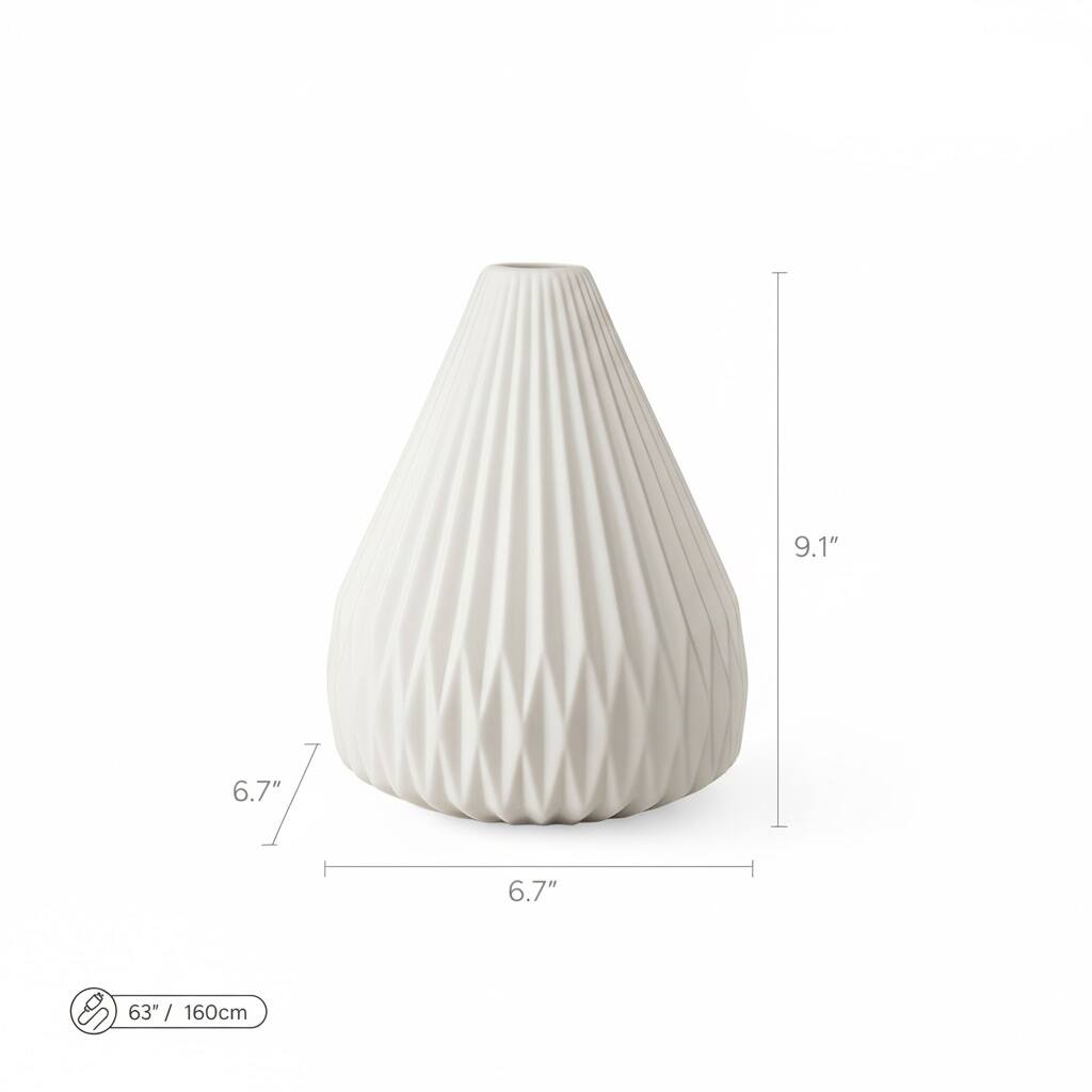 9.1" 6.7" 6.7" 63" / 160cm