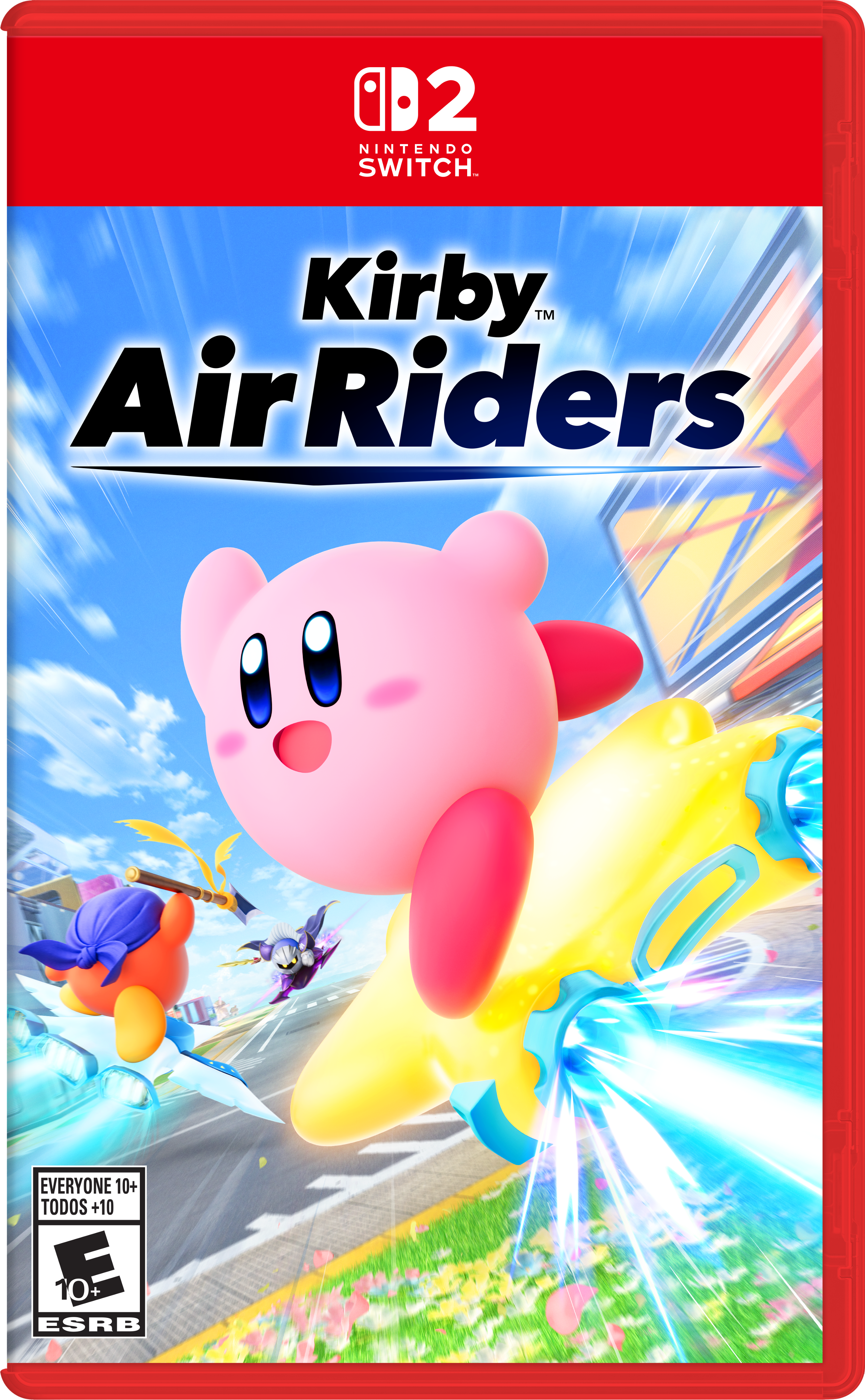 2
NINTENDO SWITCH
Kirby™ Air Riders
EVERYONE 10+
TODOS +10
E 10+
ESRB
