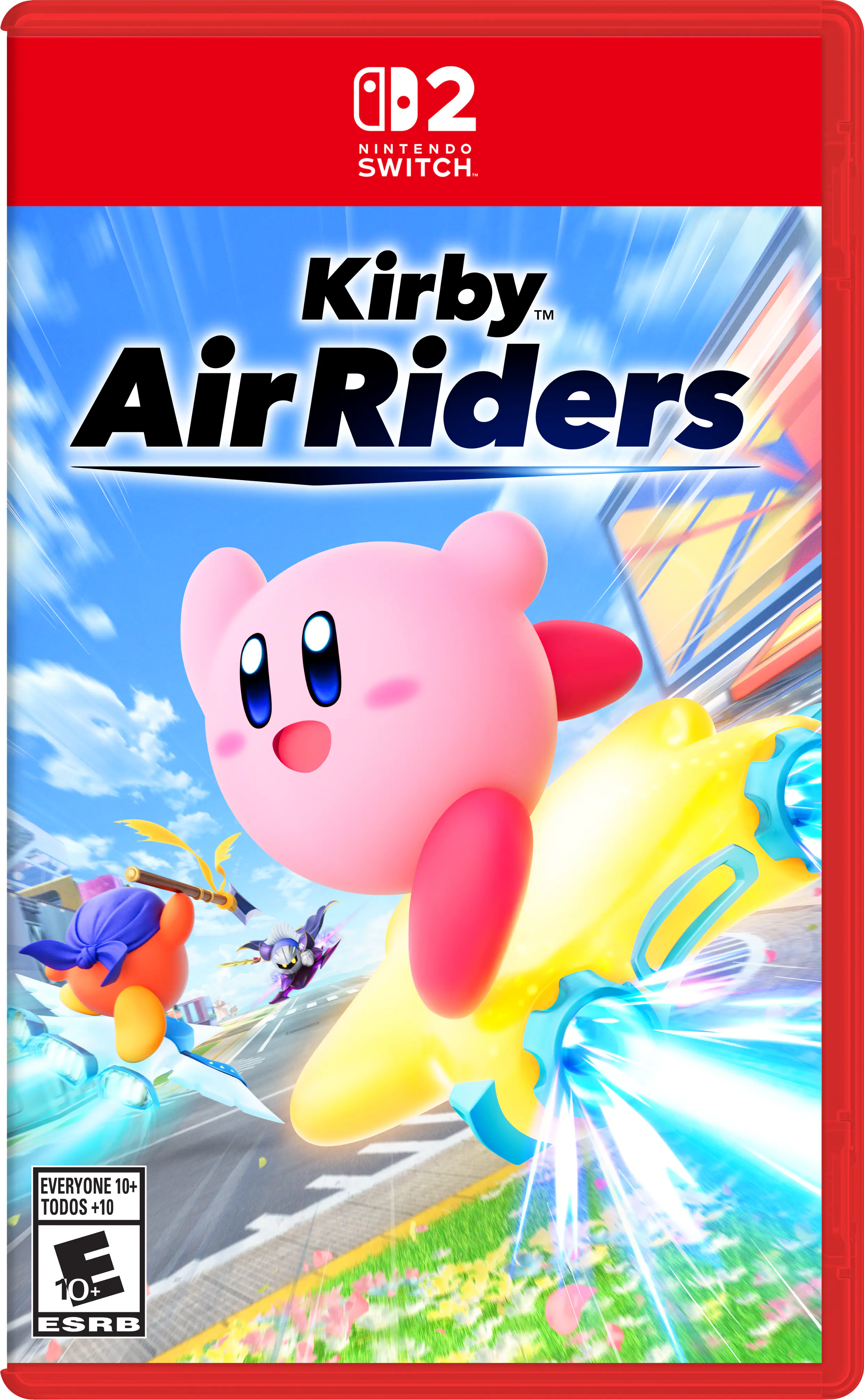 2
NINTENDO SWITCH
Kirby™ Air Riders
EVERYONE 10+
TODOS +10
E 10+
ESRB - E10+ (Everyone 10+)