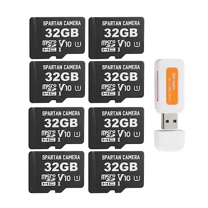 SPARTAN CAMERA 32GB micro SD V10 U HC I
ALL IN ONE USB2.0
Card Reader