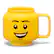 Front. Room Copenhagen - LEGO: Classic Yellow Minifigures Happy Boy Ceramic Mug, 8.6oz - Yellow.