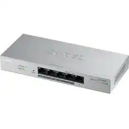 ZYXEL - 5-Port Gigabit Ethernet Web Managed POE+ Switch | 4 x PoE+ @ 60W | VLAN Support | Sturdy Metal Case | Desktop or - Unknown