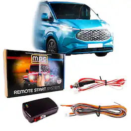 MPC - Factory Remote Activated Start Kit For 2022-2023 Ford Transit-350 Key-To-Start - Black