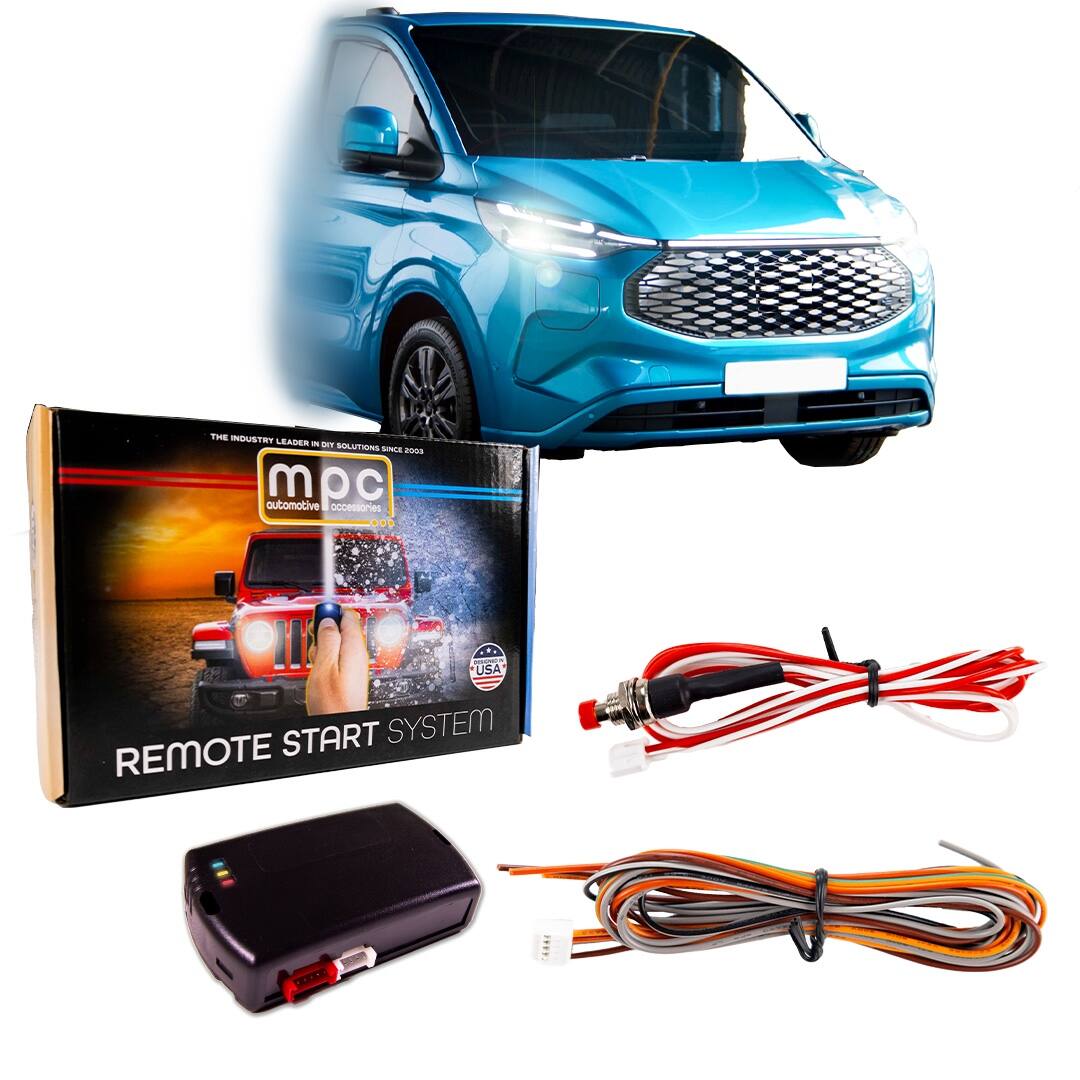 MPC - Factory Remote Activated Start Kit For 2022-2023 Ford Transit-350 Key-To-Start - Black