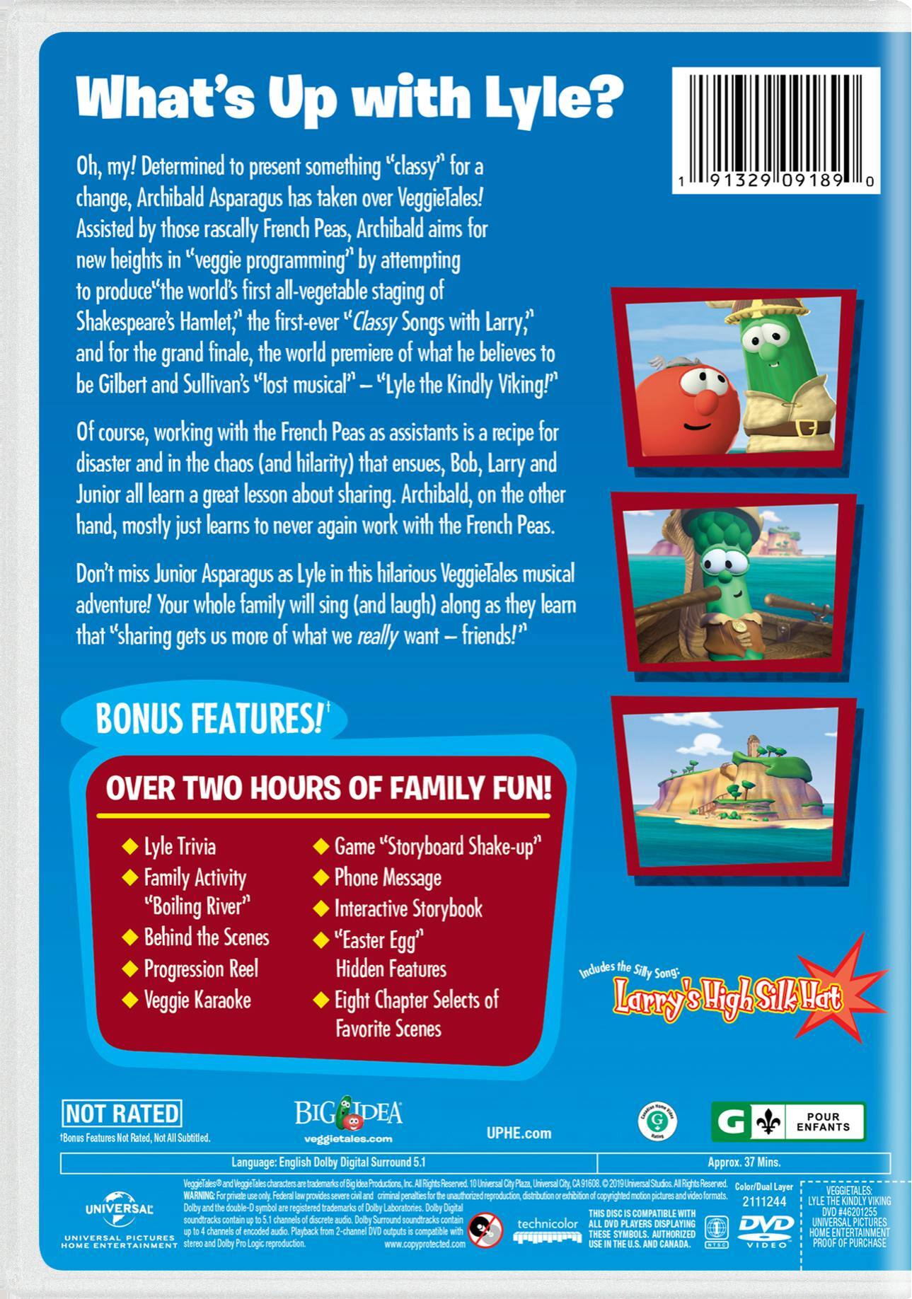 Angle. VeggieTales: Lyle the Kindly Viking [DVD].