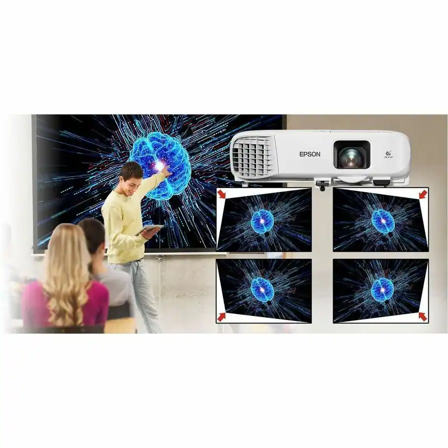 Epson PowerLite 994F 3LCD Projector 16:10 Ceiling Mountable 1920 x 1080 ...