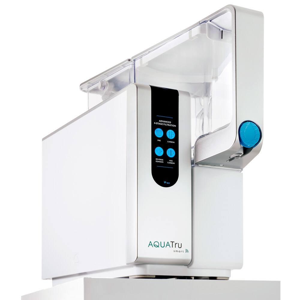 ADVANCED 4-STAGE FILTRATION  
AQUATRU smart