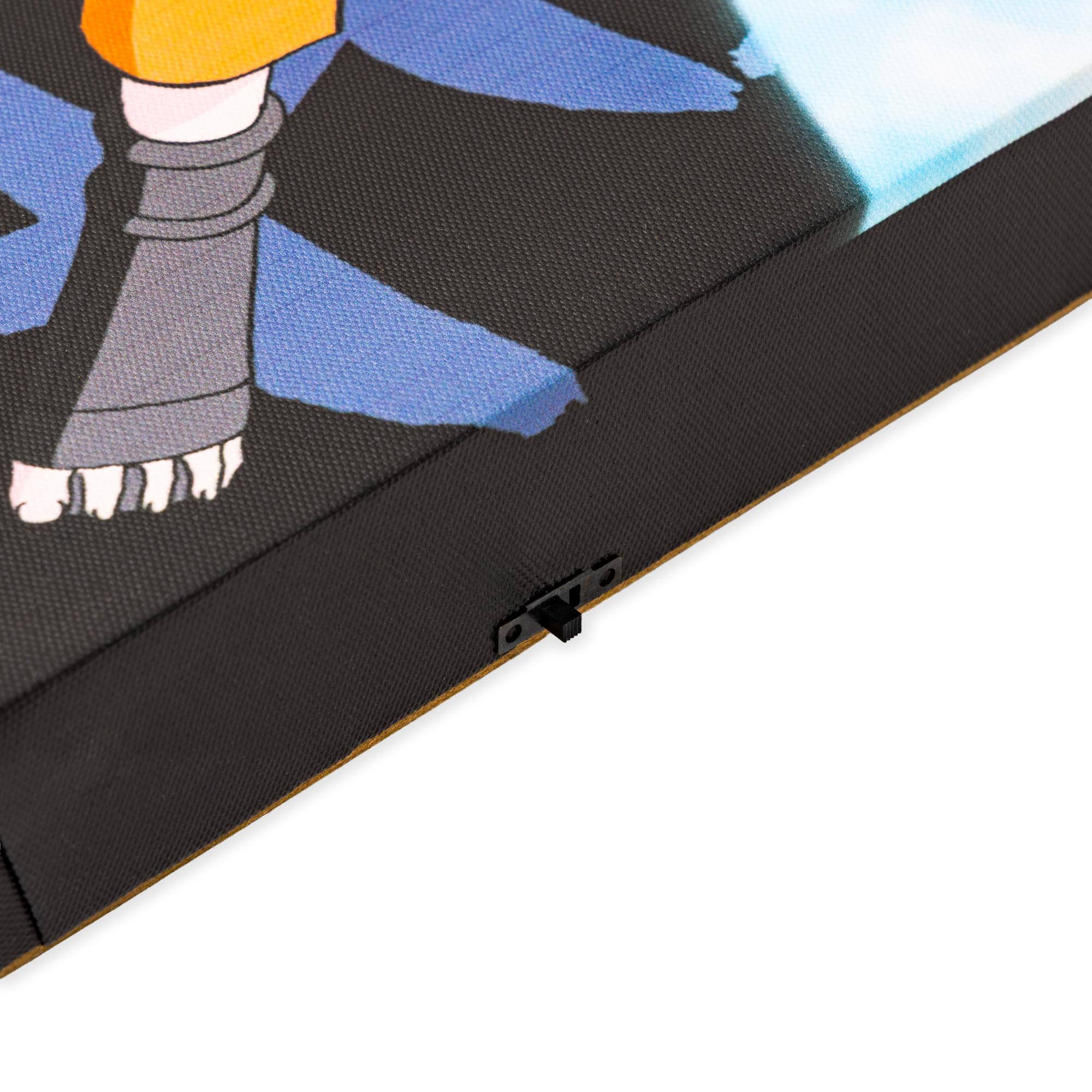 Alt View 4. Just Funky - Naruto Shippuden Rasengan 20"x16" Light-Up Canvas Wall Art - Multi-Color.
