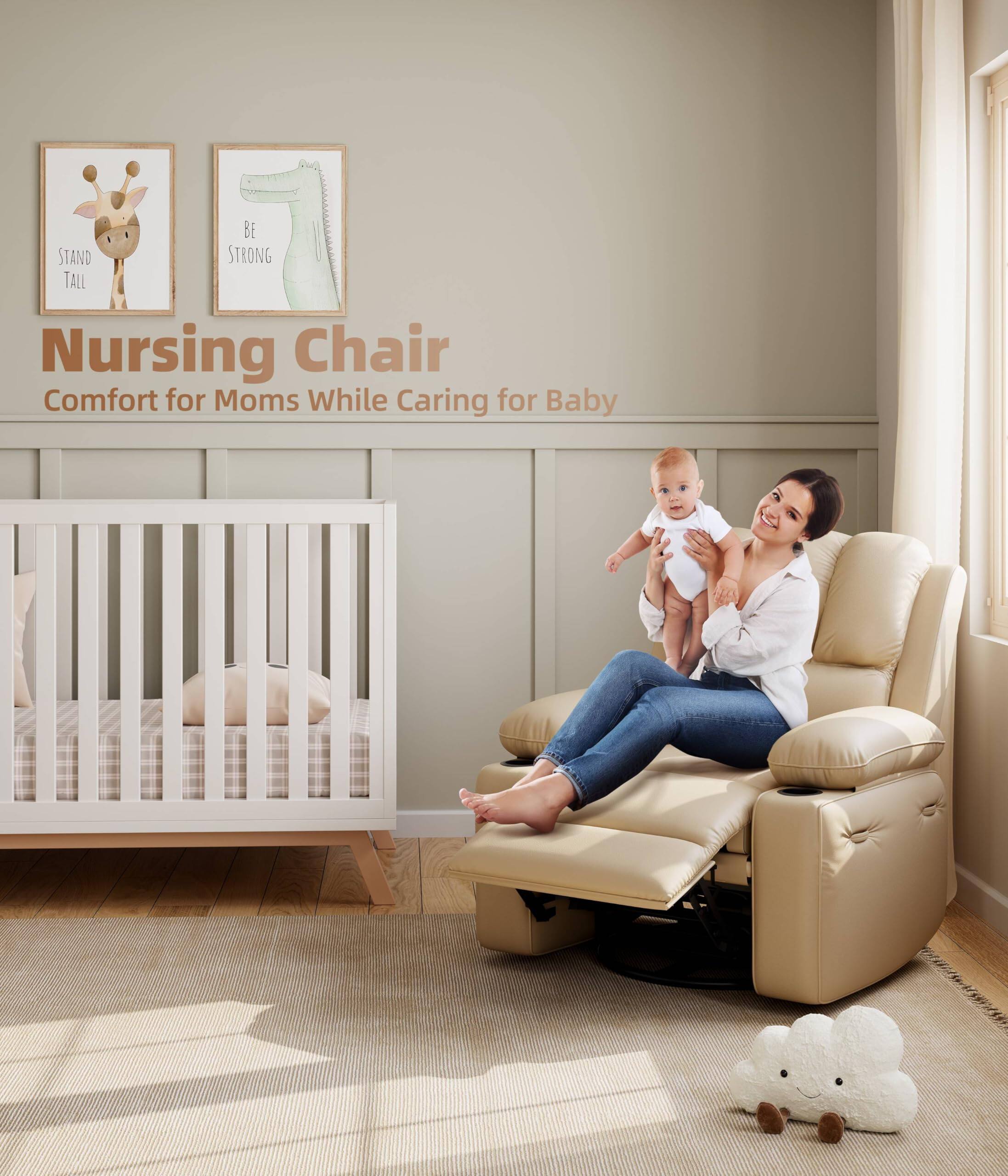 Nursing Chair  
Comfort for Moms While Caring for Baby  

Stand Tall  
Be Strong