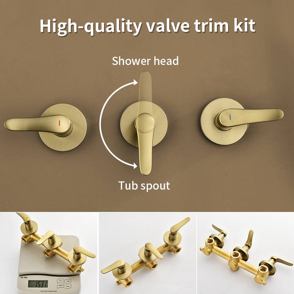 High-quality valve trim kit

Shower head

Tub spout