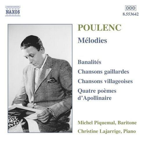 Michel Piquemal - Melodies: Banalites / Montparnasse / Rosamonde   - COMPACT DISCS [CD]