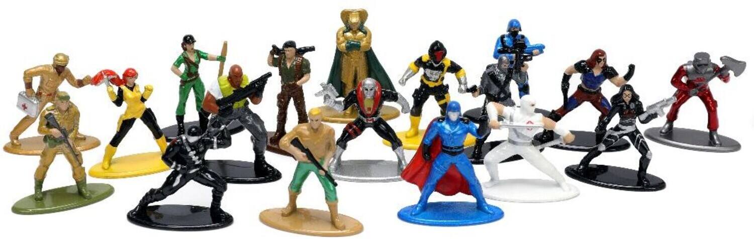 Alt View 2. Jada Toys - Jada Toys - G.I. Joe - Nano MetalFigs - 1.65" Diecast Figure 18-Pack  - COLLECTABLES - Multicolor.