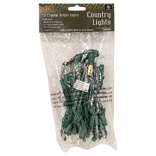 BreeBe - Light Set Cord 50ct - Green