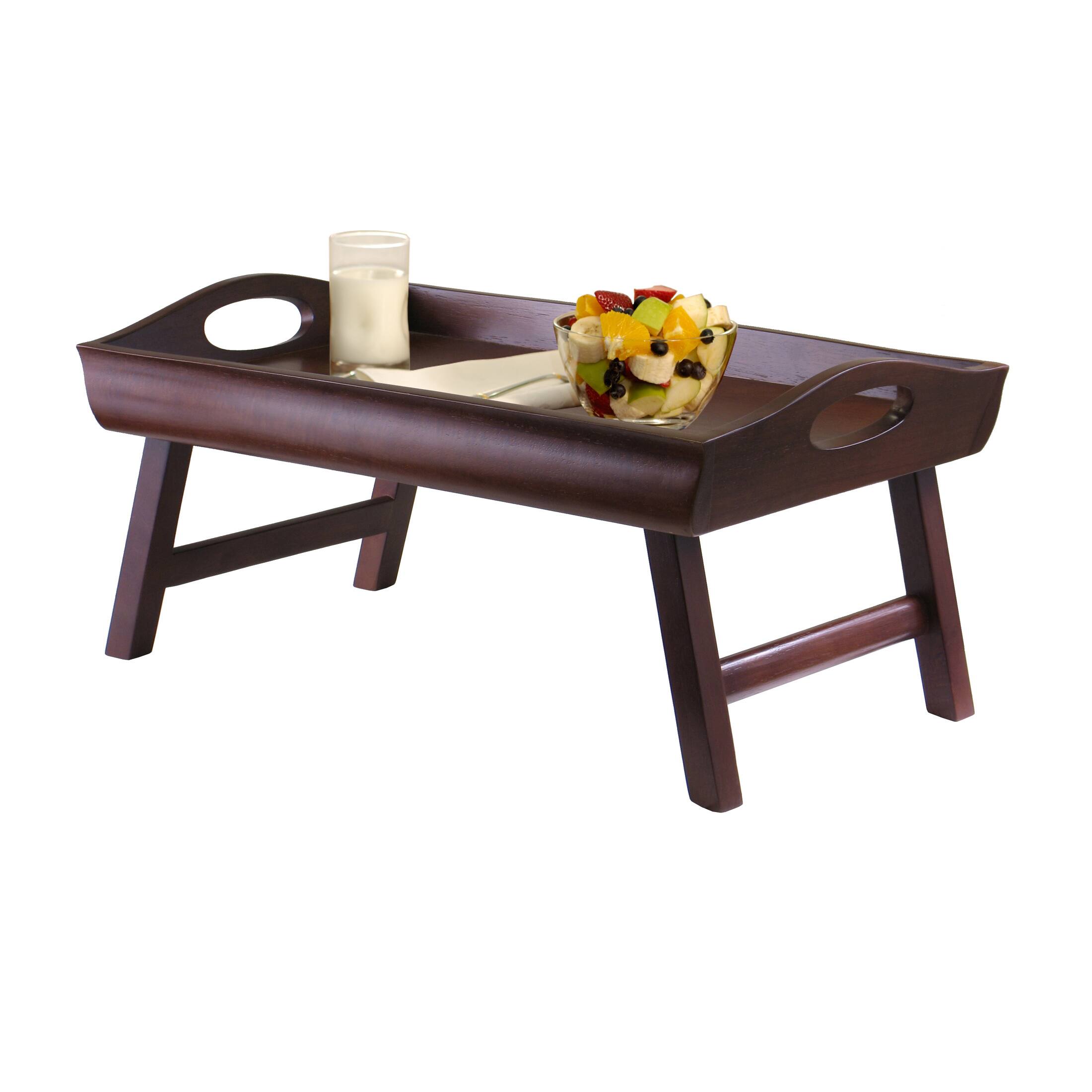 Alt View 6. Winsome Wood - Sedona Breakfast Tray - Walnut.