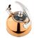 Angle. Viking - Viking 2.6 Quart Whistling Tea Kettle with 3-Ply Base - Rose Gold.