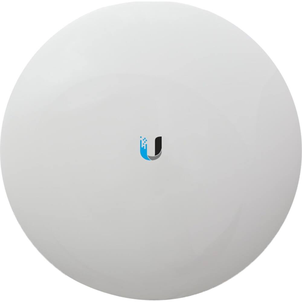 Front. Ubiquiti - NanoBeam 5AC Gen 2 Network bridge NBE-5AC-GEN2-US - White.