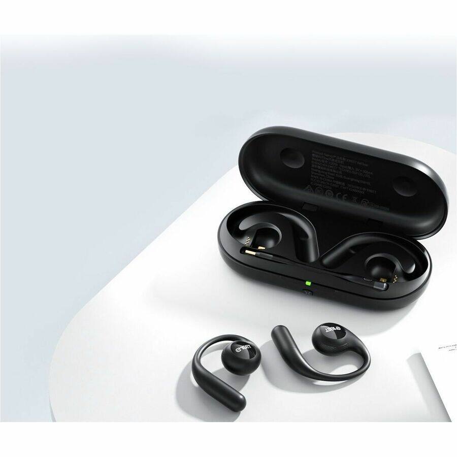 Sure, here is the corrected and grouped text from the image:

---

**Laa ese**

**Model:** E12

**Battery Life:** Up to 5 hours

**Charging Case:** Up to 20 hours

**Charging Time:** 1.5 hours

**Charging Port:** Micro USB

**Bluetooth Version:** 5.0

**Frequency Range:** 20Hz - 20kHz

**Impedance:** 16Ω

**Sensitivity:** 92dB

**Weight:** 4.5g (each earbud)

**Weight:** 35g (case)

**Color:** Black

**Brand:** Laa ese

**Warranty:** 1 year

**Made in:** China

**CE, FCC, RoHS, REACH**

---

This text is grouped and corrected based on the information visible in the image.