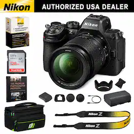 Bundle - Nikon - Z5II FX Full-Frame Mirrorless Camera w/ 24-200mm Lens Kit + Deco Essentials eBook Package