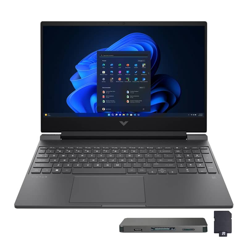 HP - Victus 15.6", 16GB RAM, 512GB,144Hz Full HD, NVIDIA RTX4050 - Mica Silver