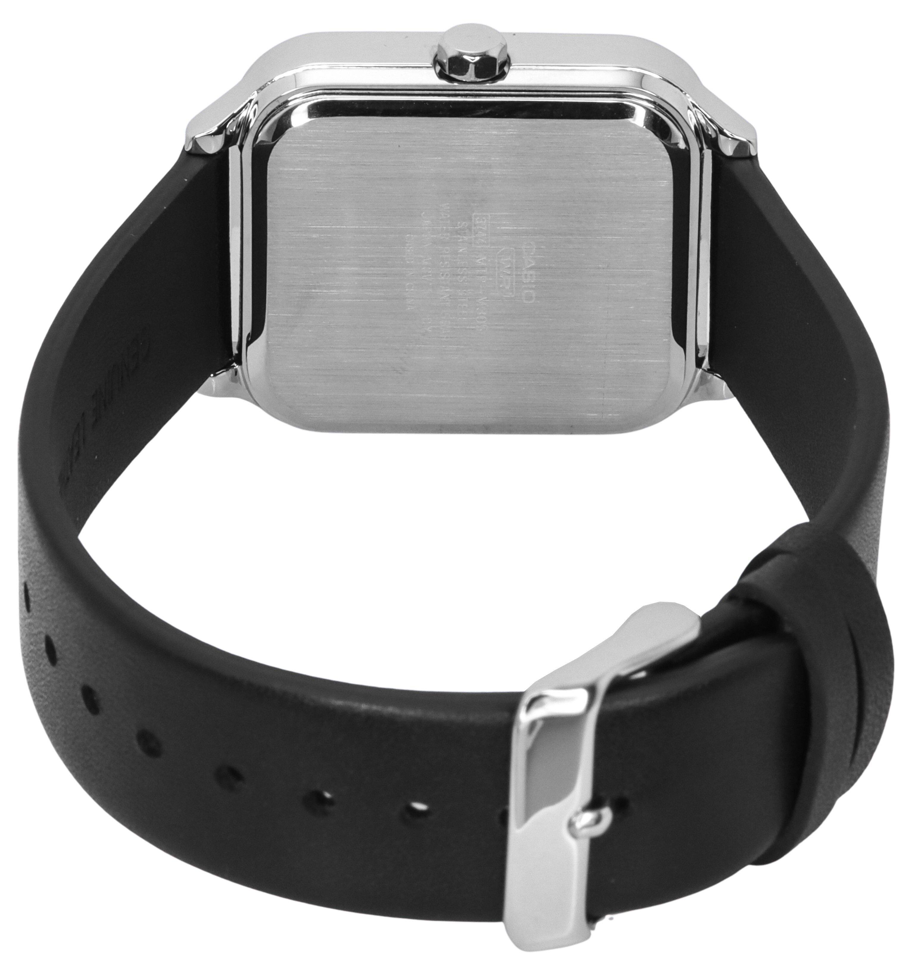 Casio Standard Analog Moon Phase Quartz MTP M305L 7A Men's Watch