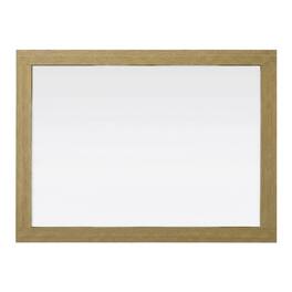 Elegant Kitchen and Bath - Noah Wooden Rectangle Mirror 27 x 36 - Honey Brown