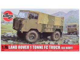 Level 1 Model Kit Land Rover 1 Tonne FC Truck (GS Body) with 3 Scheme Options 1/76 Scale Plastic Model Kit by Airfix - Multicolor