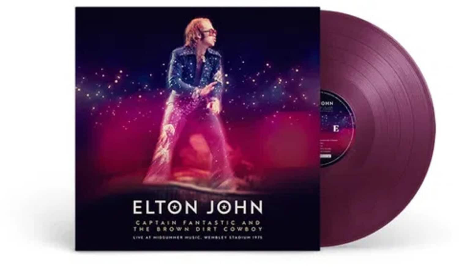 Elton John - Captain Fantastic & The Brown Dirt Cowboy: Live At Midsummer Music Wembley Stadium 1975 - VINYL LP price history on PriceWatchPro