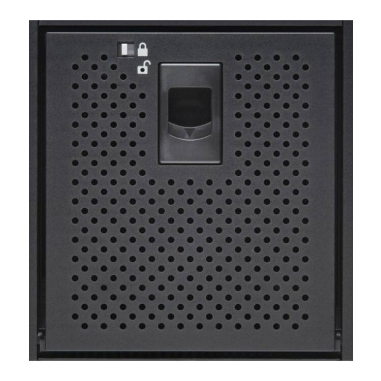 Left. SanDisk Professional - SanDisk Professional GRaid Shuttle 4 72TB Desktop Hard Drive - Black.